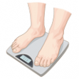 weight scales thumb