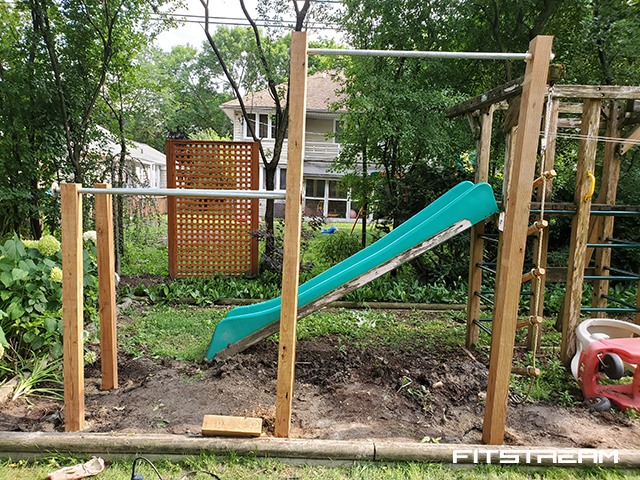 How To Make An Outdoor Pull Up Bar And Parallel Bars Diy Fitness Equipment Fitstream