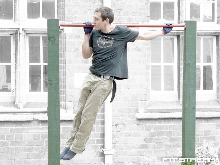 How to Make an Outdoor Pull-up Bar and Parallel Bars - DIY Fitness  Equipment - Fitstream